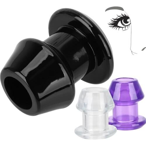 Hollow Anal Plug Douche Enema Anal Dilator Dilator Butt Plug Vagina Aual Butt Plug Sex Toys for Gay Men Women Intimate Goods