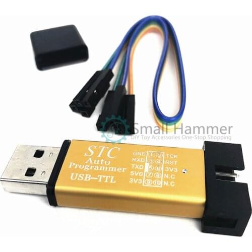 The 5th generation STC full range of single-chip microcomputer automatic programmer USB to TTL