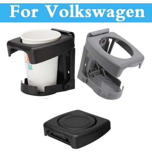 Car Folding Beverage Drink Bottle Cup Mount Stand Drink Holder For Volkswagen Golf Gti Golf Plus Golf R Beetle Bora Eos Fox
