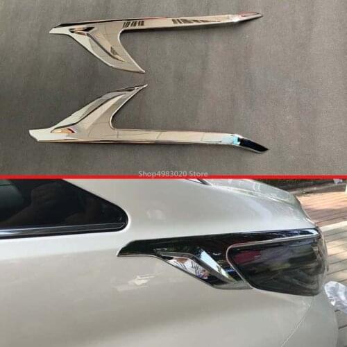 For 2016-2019 Toyota Alphard AH30 Car Accessories ABS Chrome Front Head Light Headlight Lamp Cover Trim Molding Frame