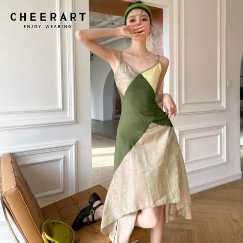 Цветные летние платья Cheerart China At AliExpress