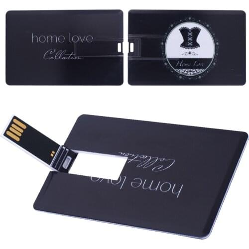 Logo Customize Free Personalized Photo Bank Card Super Slim USB Flash Drive 1GB/4G/8G/16G Pendrive 32GB Credit Card USB Memory