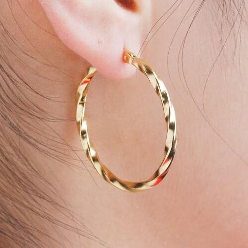 DoreenBeads Women's Gold Earrings