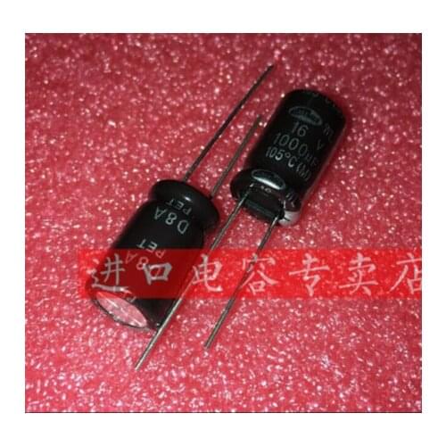 Electrolytic capacitor 16v1000uf 10*16 WL The high frequency of long life and low resistance