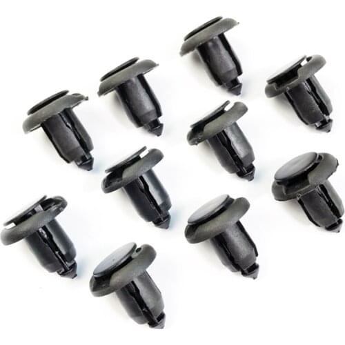 JEAZEA 91503-SZ3-003 MR200300 10PCS Bumper Fender Hood Retainer Clip Fastener For Honda Accord Civic CR-V Element Odyssey Pilot