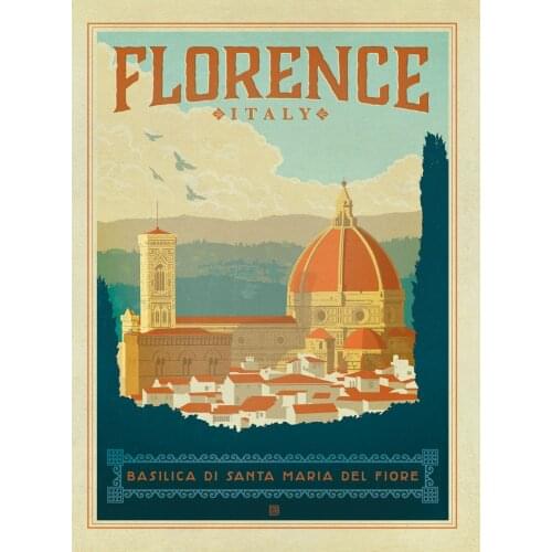 400X300MM FLORENCE jumbo fridge magnet SFM-0265