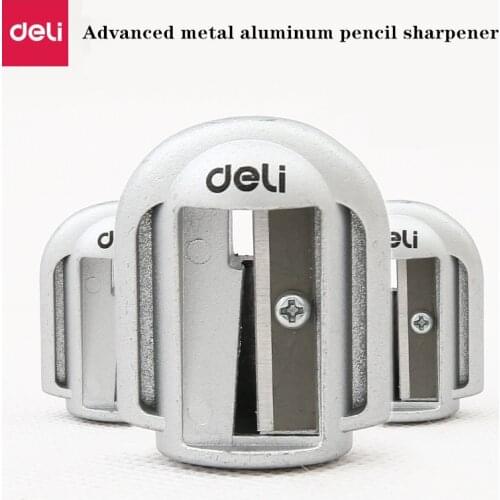 Deli boutique metal aluminum pencil knife office supplies student stationery creative simple, portable, durable and solid