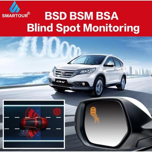 Smartour For Honda Accord CRV Odyssey Civic BSD BSA BSM Microwave Radar Blind Spot Monitoring Change Lane Aided Parking