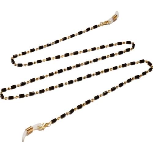 Fashion Acrylic Metal Glasses Chain Reading Glasses Sunglasses Glasses Frame Neck Strap