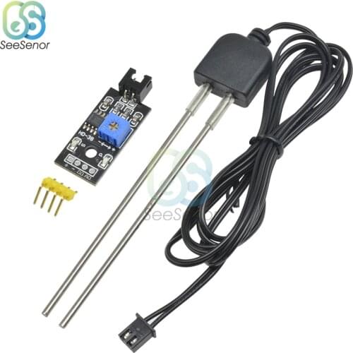 Soil Moisture Sensor Detector Module Soil Moisture Test Soil Humidity Test Corrosion Resistance Probe