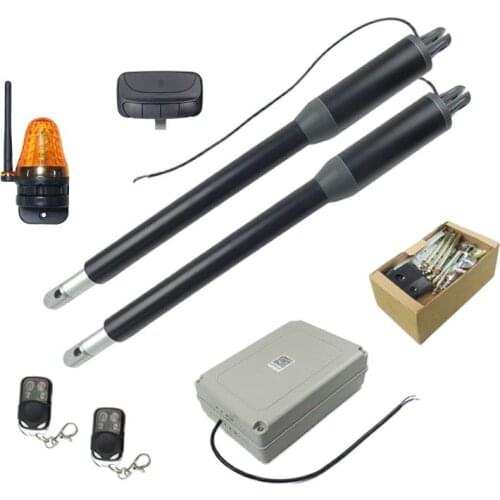 Automatic Gate Opener kits for Light Duty Double Swing Gates Up to 12 Feet Long or 200 kg