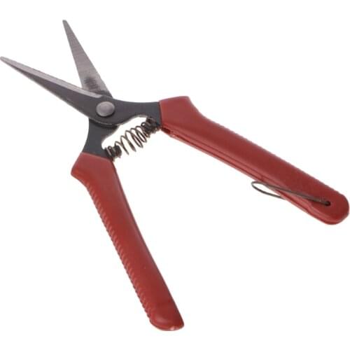 2021 Carbon Steel Head Gardening Scissors Cutting Branch Shears Bypass Pruner Drop Shipping