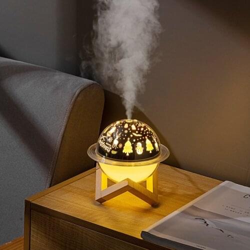 Air Humidifier Fog Steam Mist Maker Colorful Night Lights 30-50ml/h Evaporator Humidifier For Bedroom Office