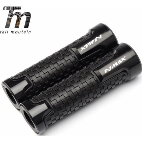 High Ratings Motorcycle Accessories Grip CNC Aluminum PVC Anti-Skid Handlebar Grips For YAMAHA NMAX N-MAX 2015-2018 2019 2020