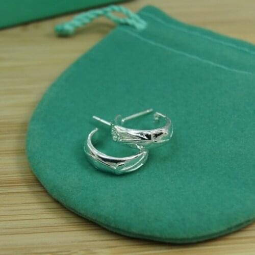 BABYLLNT 925 Silver Stud Earrings For Woman Wedding Engagement Fashion Party Charm Popularity Jewelry Gift