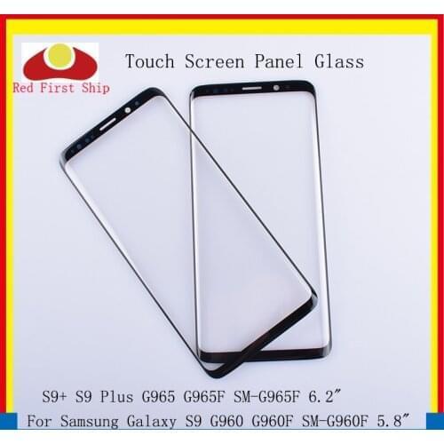 10Pcs/lot Touch Screen For Samsung Galaxy S9 G960 G960F SM-G960F/S9+ S9 Plus G965F SM-G965 Touch Panel Front Outer S9 LCD Glass