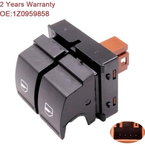 1Z0959858 Power Window Switch Button For Skoda Yeti Fabia MK2 Octavia 2 Roomster