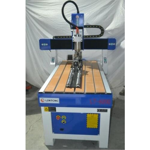 1.5kw water cooling metal cnc router milling machine 6090 for advertising