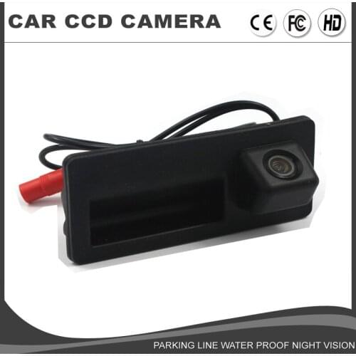 Car Trunk Handle Back up Reverse Camera for Volkswagen VW Passat Tiguan Golf Passat Touran Jetta Sharan Touareg Boot Handle Rear