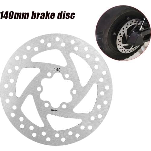 140mm Electric Scooter Disc Brake Rotor Stainless Steel Six Holes Brake Disc for Xiaomi M365/Pro Electric Scooter