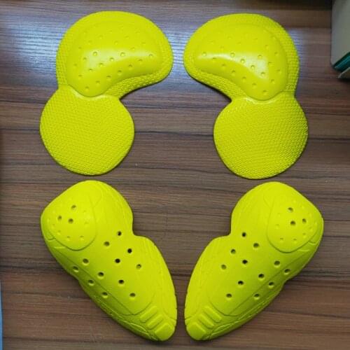 Motorbike Pants Set Protection Knee motorcycle jeans protection knee pads crotch riding protective inside gears knee protector