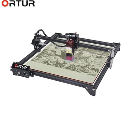 Upgraded Ortur Laser Engraving Machine Wood Cutting Design DIY Laser Engraver New Eye Protection Ultra-Fine Laser Focal Area