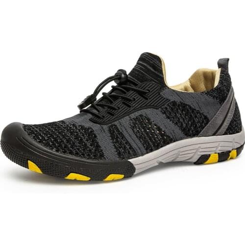 Mens Waterproof Non-slip Sports Shoes Large Size Mens Boots Outdoor Mens Hiking Boots Work Shoes Size 39-46 Winter Snow Boots