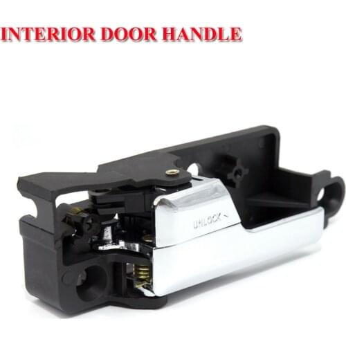 New Chrome Interior Inside Door Handle LH REAR / FOR LISTED FUSION MKZ & MILAN IIF29293 6E5Z54F29293 6E5Z5422601B 6E5Z-5422601-B