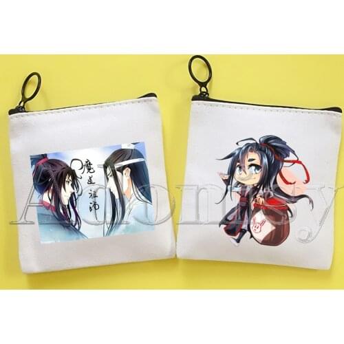 Mo Dao Zu Shi New Women Mini Coin Purses Original Card Holder Small Wallets Change Money Bag