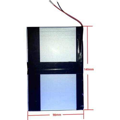 New Universal Battery 10.1" For dexp Ursus 10mv Tablet Battery Inner 6000mah 3.7V Polymer Li-ion + Tracking