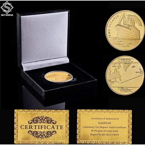 1912 Titanic Anniversary Memory Of Rms Victims Commemorative Tragedy Of The Titanic Collection Coin
