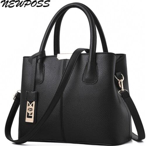 NEWPOSS Famous Designer Brand Bags Women Leather Handbags 2020 Luxury Ladies Hand Bags Purse Fashion Shoulder Bags
