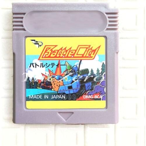 Video Game for 16 Bit Cartridge Game Console Card Battle City