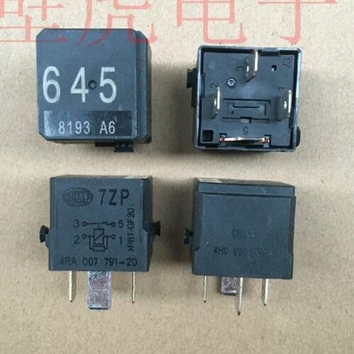 1pcs For Volkswagen Golf Sagitar Magotan AUDI A6 No. 645 Automotive Relays 4H0 951 253A 4RA 007 791-20 car Accessories