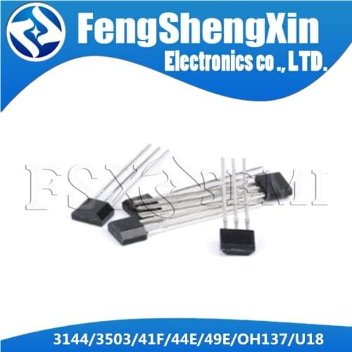 10pcs/lot 3144/3503/OH137/U18 A3144EUA AH3503 0H41F/44E/49E SS41F/44E/49E AH41F/44E/49E Hall effect switch