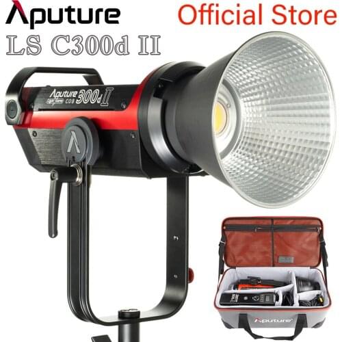 Aputure LS C300d II LED Video Light 300d 2 COB Light 5500K Daylight V-mount Light Outdoor Studio Video Photography Lighting Lamp