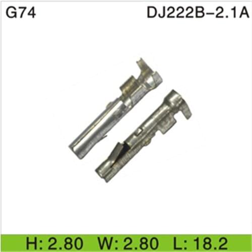 Free shipping 1000pcs Car Electronics & Motorcycle Accessories & Parts G74 female terminal connector