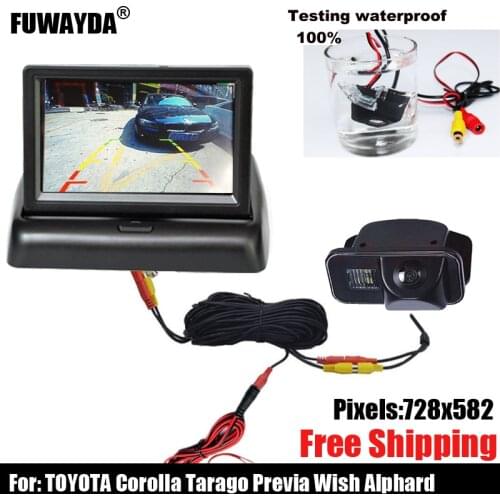 Free shipping!!!SONY CCD Chip Sensor Car Rear View CAMERA for TOYOTA SIENNA/SCION XB XD/URBAN CRUISER/AURIS/SIENNA