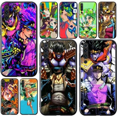 Hot Anime JoJo Bizarre Adventure For Xiaomi Mi 11i 11 10T 10 9T 9 A3 8 Lite CC9 SE Note10 Lite Ultra Pro Soft Phone Case