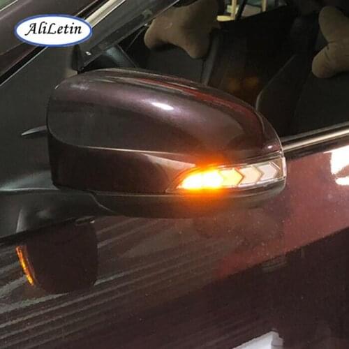 For Toyota Camry XV50 Corolla E170 Prius C Venza Avalon Scion Side rearview Mirror dynamic blinker Turn Signal indicator Light