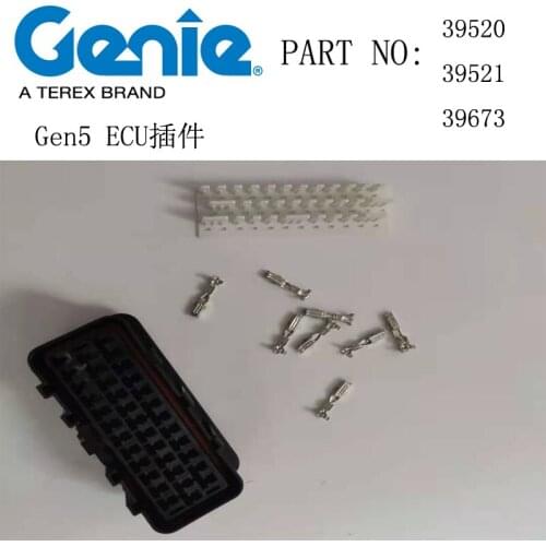 Genie 5 ecu connector with pin ,Part NO 39520 39521 39673