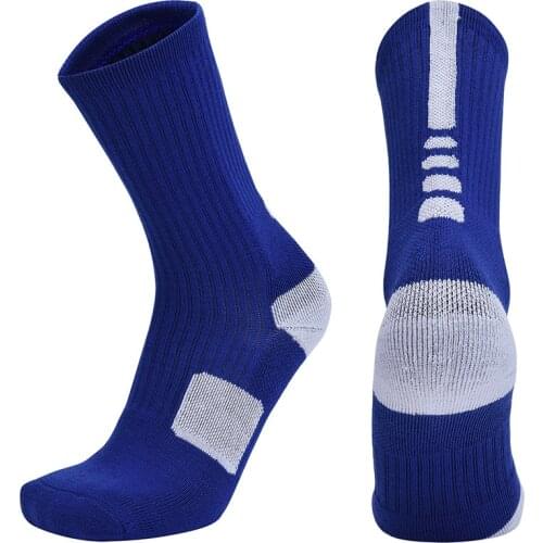 Mens Cycling Socks Summer Long Tube Basketball Socks Mens Hiking Socks Protect Football Socks Anti Slip Running Socks
