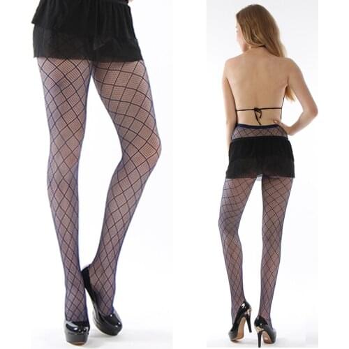 NEW Sexy Womens ladies BASIC Stretch Woman Sexy Thin Big Mesh Pantyhose Tights Stockings 810