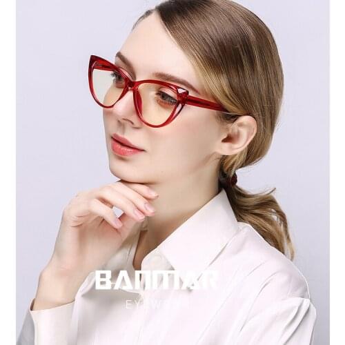 BANMAR Computer TR90 Glasses Anti Blue Rays Gaming Glasses Women Men Myopia Blue Light Blocking Lens Optical Frame Prescription
