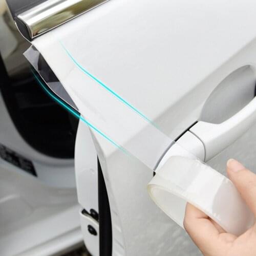 Anti-scratch Car Door Anti-collision Strip Invisible Transparent Scotch Tape for Seat Leon Ibiza cupra Altea Tarraco car styling