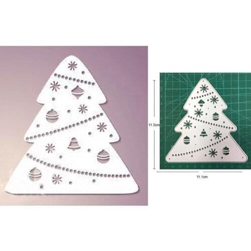 Craft dies Christmas Tree metal cutting dies cut die mold decoration DIY Scrapbooking dies knife mould blade punch stencils dies