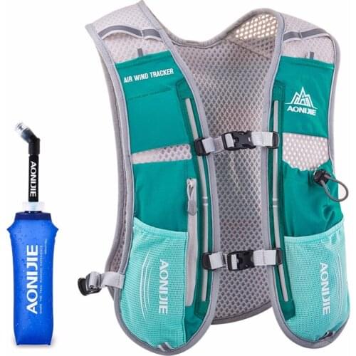 AONIJIE E913 Men Women Running Backpack Outdoor Sports Trail Racing Hiking Marathon Fitness Bag Hydration Vest Pack 500ml Kettle