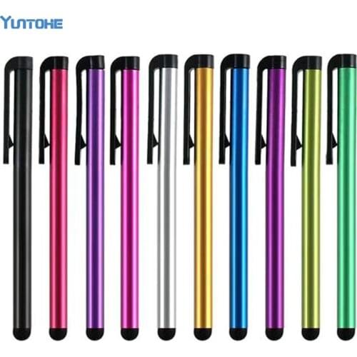 Capacitive Touch Screen Stylus Pen For IPad Air Mini 2 3 4 for IPhone 5 6 7 8 X Samsung Universal Tablet PC Smart Phone 300pcs