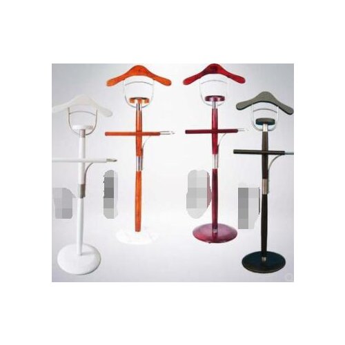 Solid wood coat stand floor to ceiling suit stand bedroom office hotel suite vertical post bag hotel coat rack