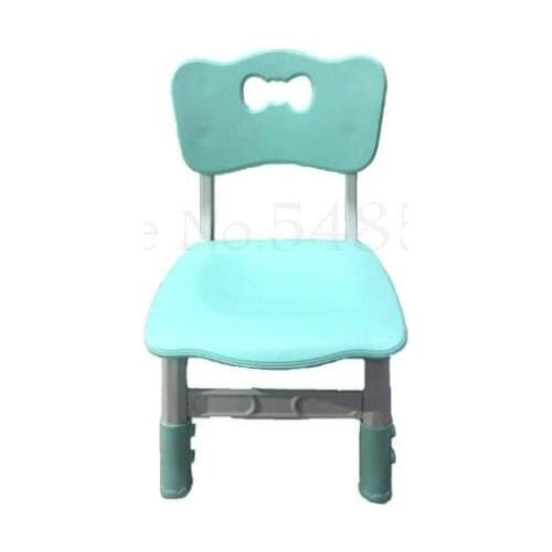 Child Lift Chair Plastic Kindergarten Back Chair Baby Stool Seat Stool Chair Child Home Small Bench